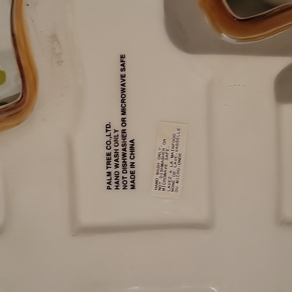 Christmas Holiday Gingerbread Man Cookie & Candy Dish/Tray by Palm Tree Co - Picture 5 of 9